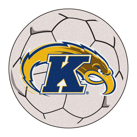 Kent Golden Flashes Ncaa "soccer Ball" Round Floor Mat (29")