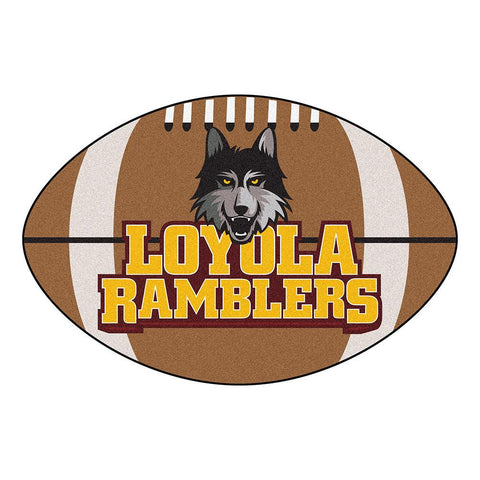 Loyola Illinois Ramblers Ncaa Football Floor Mat (22"x35")