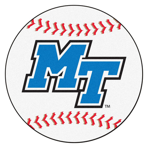 Middle Tennessee State Blue Raiders Ncaa "baseball" Round Floor Mat (29")