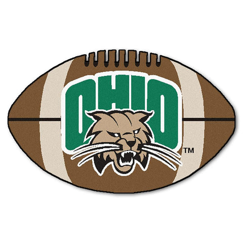 Ohio Bobcats Ncaa "football" Floor Mat (22"x35")