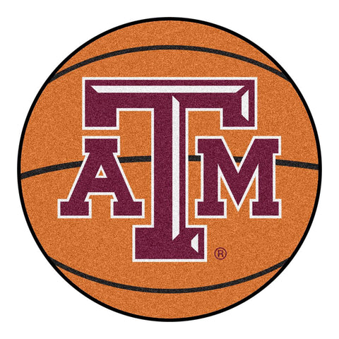 Texas A&m Aggies Ncaa "basketball" Round Floor Mat (29")