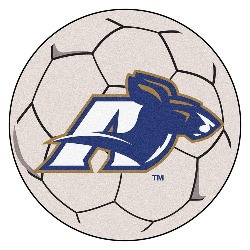 Akron Zips Ncaa "soccer Ball" Round Floor Mat (29")