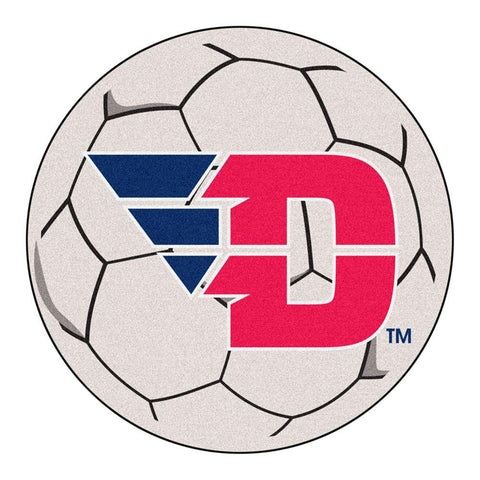 Dayton Flyers Ncaa "soccer Ball" Round Floor Mat (29")