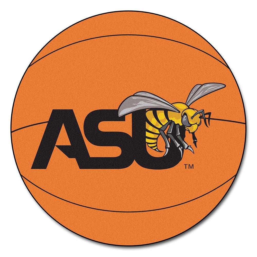 Alabama State Hornets Ncaa "basketball" Round Floor Mat (29")