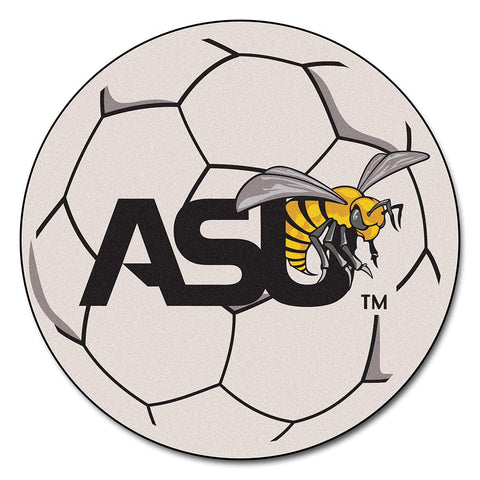 Alabama State Hornets Ncaa "soccer Ball" Round Floor Mat (29")