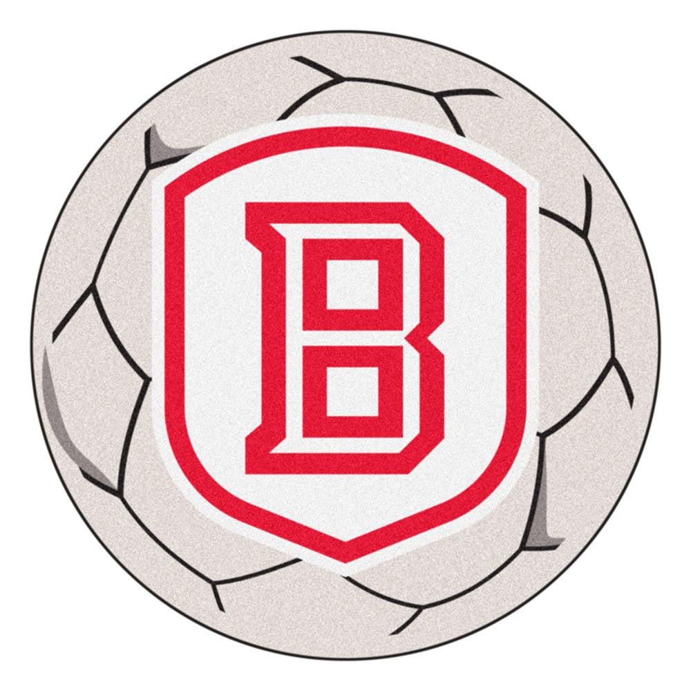 Bradley Braves Ncaa "soccer Ball" Round Floor Mat (29")