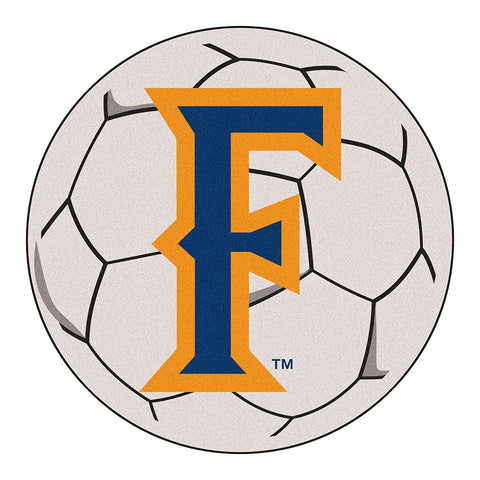 Cs Fullerton Titans Ncaa "soccer Ball" Round Floor Mat (29")