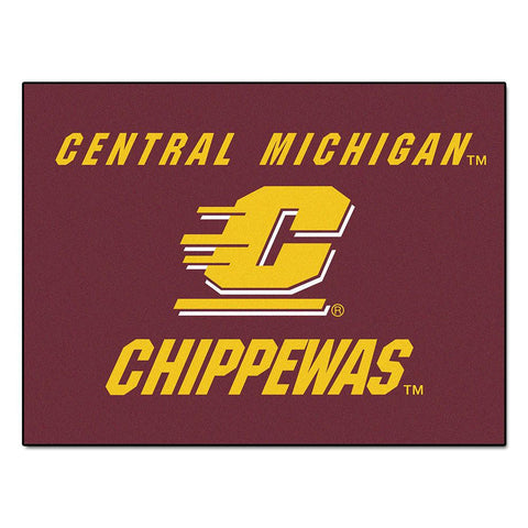 Central Michigan Chippewas Ncaa "all-star" Floor Mat (34"x45")