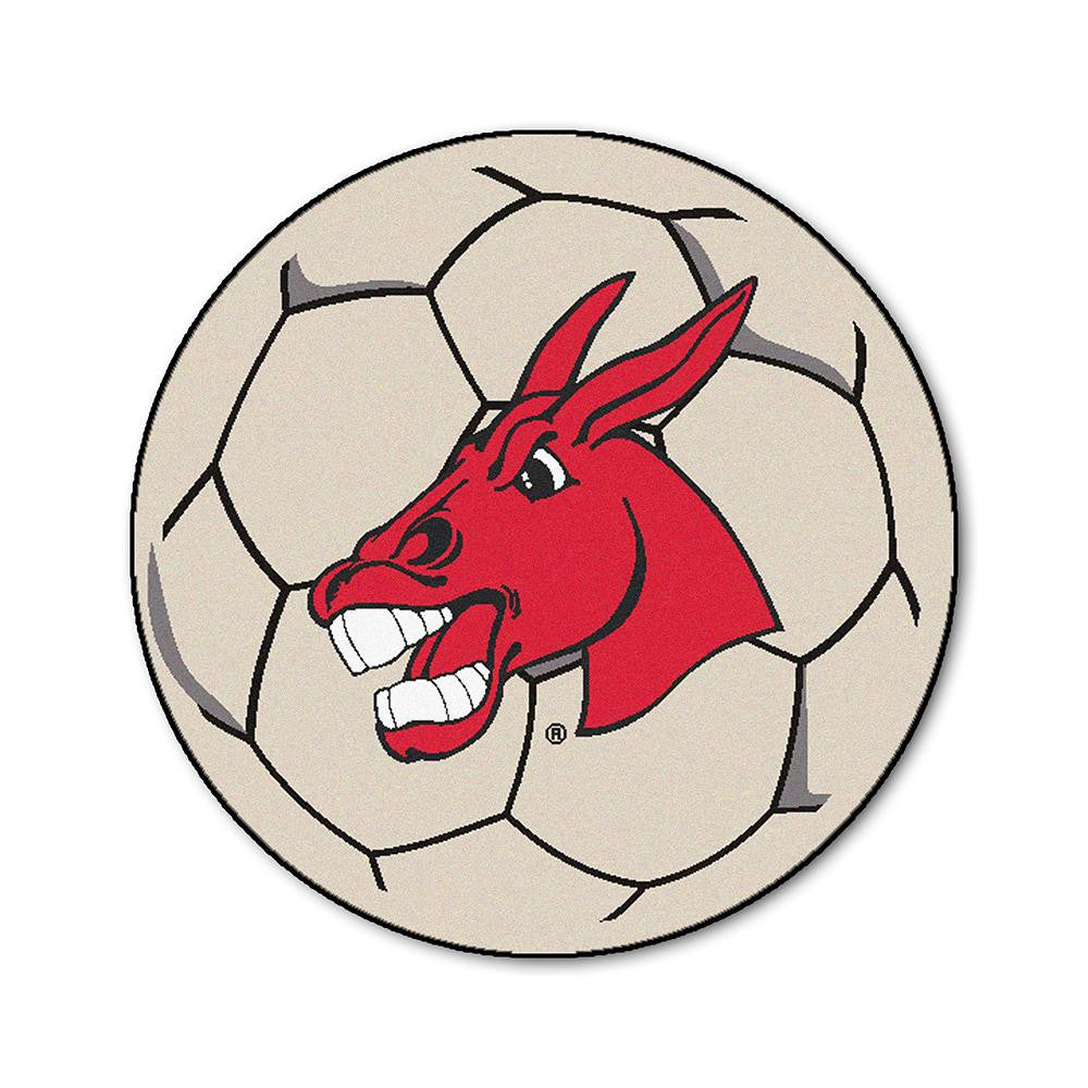 Central Missouri State Ncaa "soccer Ball" Round Floor Mat (29")