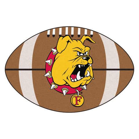 Ferris State Bulldogs Ncaa Football Floor Mat (22"x35")