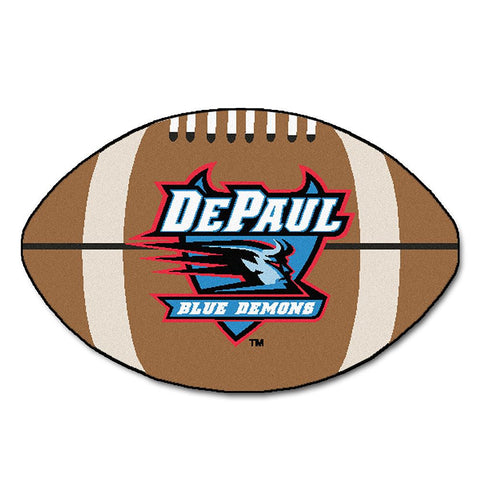 Depaul Blue Demons Ncaa Football Floor Mat (22"x35")