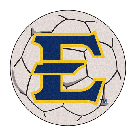 East Tennessee State Buccaneers Ncaa "soccer Ball" Round Floor Mat (29")