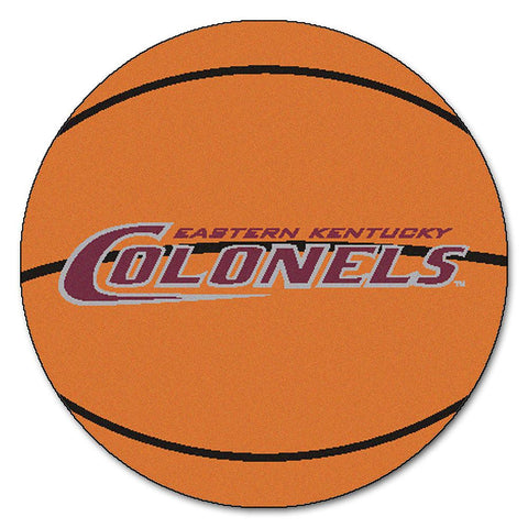 Eastern Kentucky Colonels Ncaa "basketball" Round Floor Mat (29")