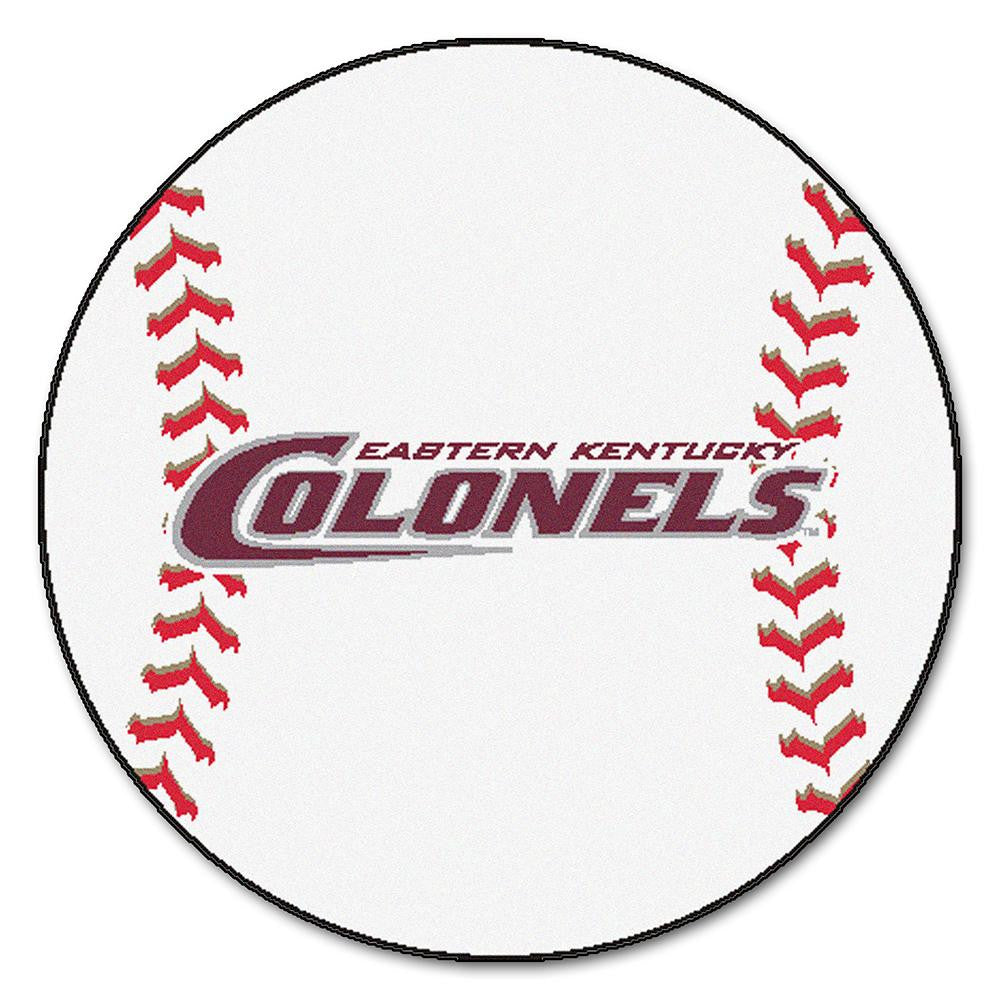 Eastern Kentucky Colonels Ncaa "baseball" Round Floor Mat (29")