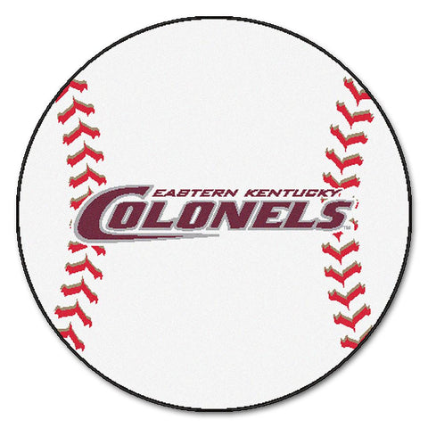 Eastern Kentucky Colonels Ncaa "baseball" Round Floor Mat (29")