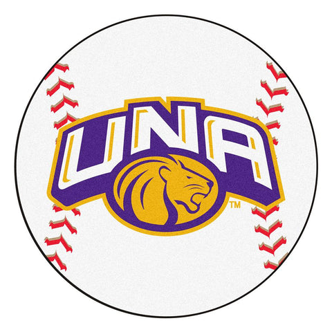 North Alabama Lions Ncaa "baseball" Round Floor Mat (29")
