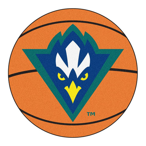 North Carolina Wilmington Seahawks Ncaa "basketball" Round Floor Mat (29")
