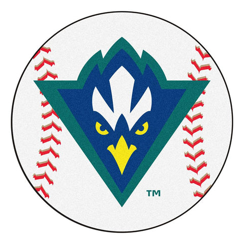 North Carolina Wilmington Seahawks Ncaa "baseball" Round Floor Mat (29")