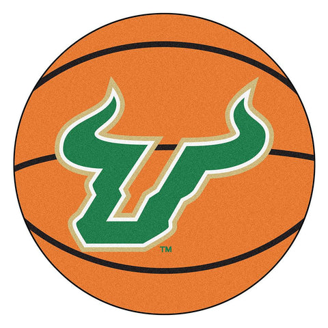 South Florida Bulls Ncaa "basketball" Round Floor Mat (29")
