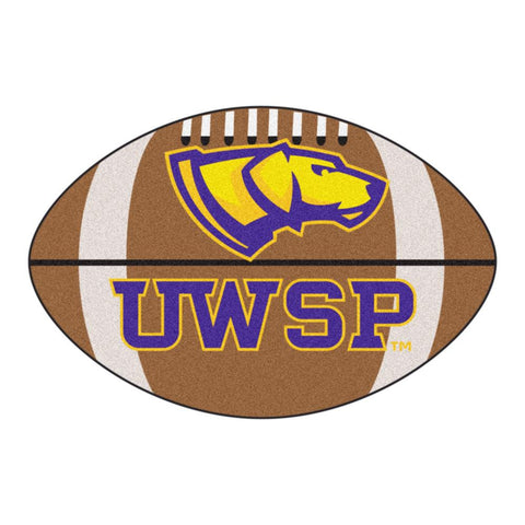 Wisconsin-stevens Point Pointers Ncaa Football Floor Mat (22"x35")