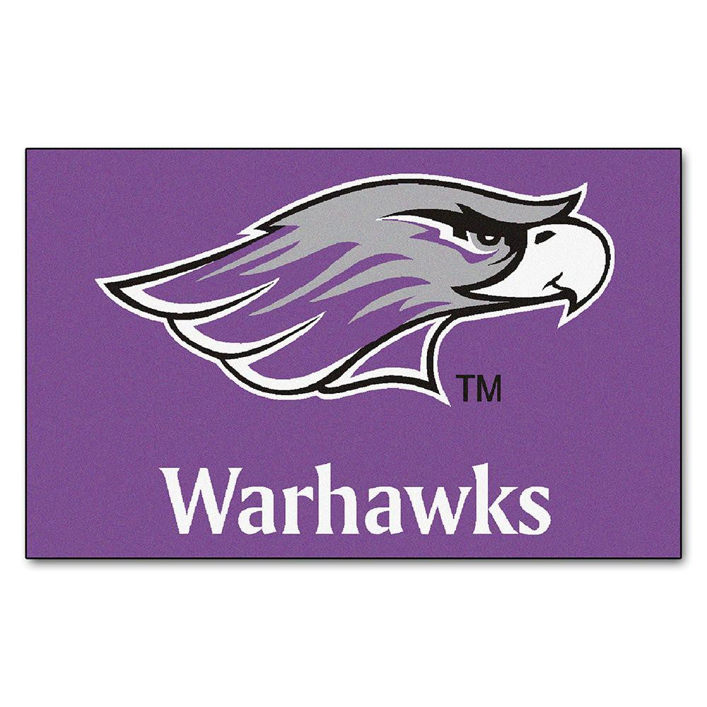 Wisconsin-whitewater Warhawks Ncaa Ulti-mat Floor Mat (5x8')