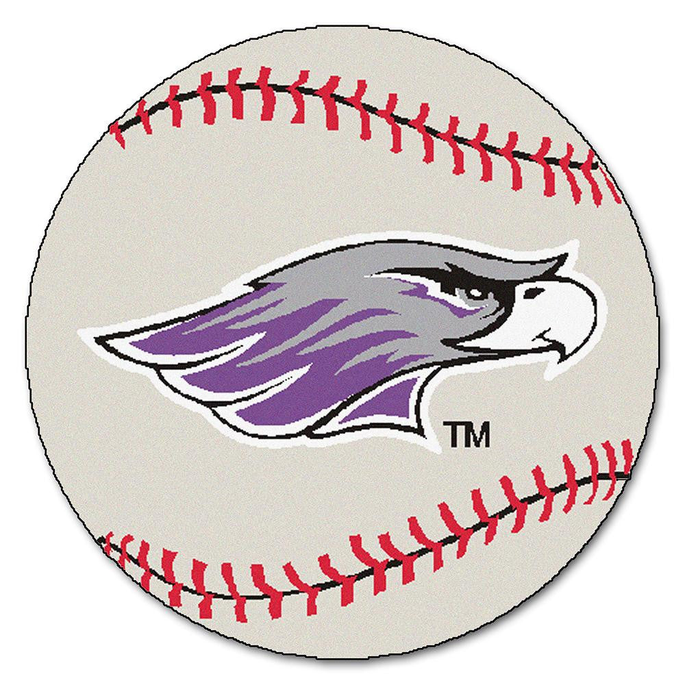 University Of Wisconsin-whitewater Ncaa Baseball Round Floor Mat (29")