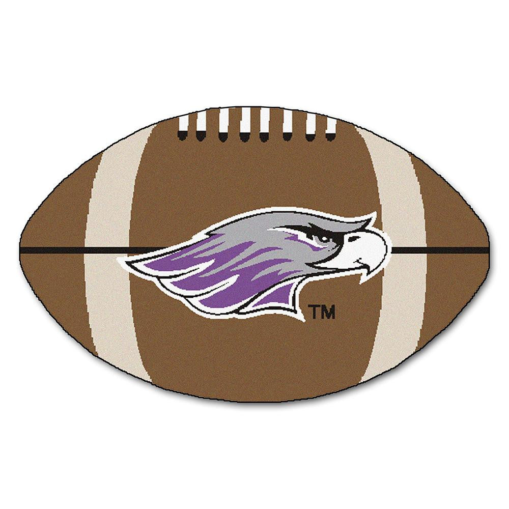 Wisconsin-whitewater Warhawks Ncaa Football Floor Mat (22"x35")