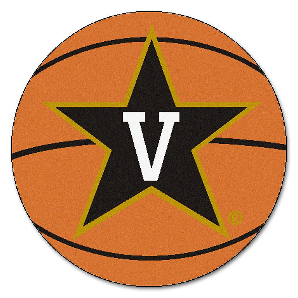 Vanderbilt Commodores Ncaa "basketball" Round Floor Mat (29")