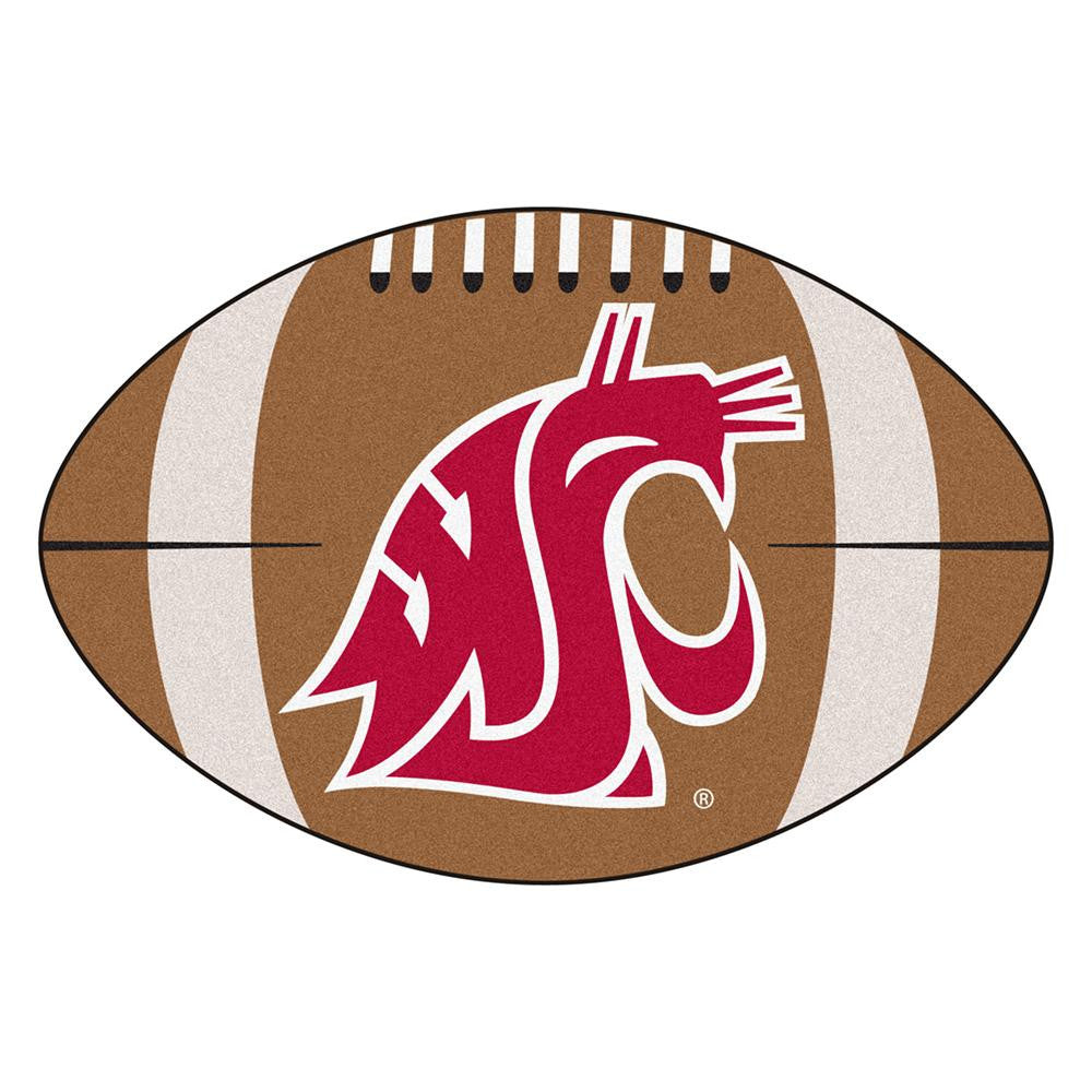 Washington State Cougars Ncaa "football" Floor Mat (22"x35")