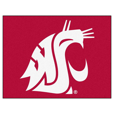 Washington State Cougars Ncaa "all-star" Floor Mat (34"x45")