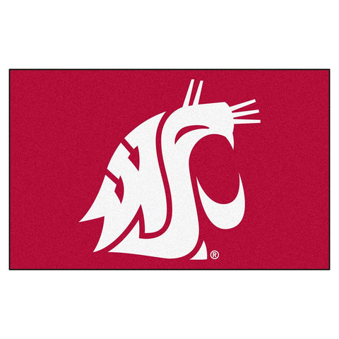 Washington State Cougars Ncaa "ulti-mat" Floor Mat (5x8')