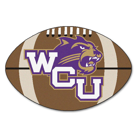 Western Carolina Catamounts Ncaa "football" Floor Mat (22"x35")