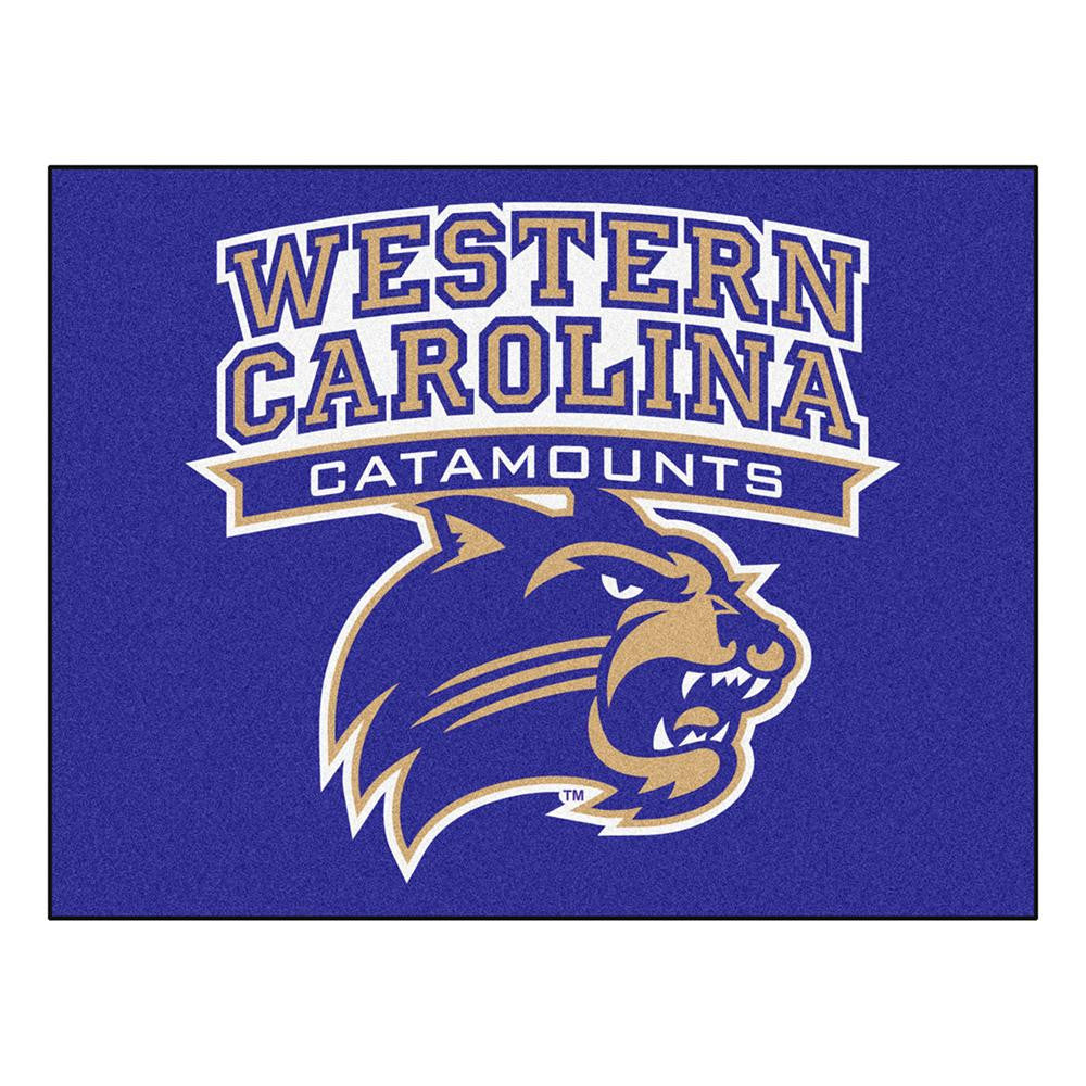 Western Carolina Catamounts Ncaa "all-star" Floor Mat (34"x45")