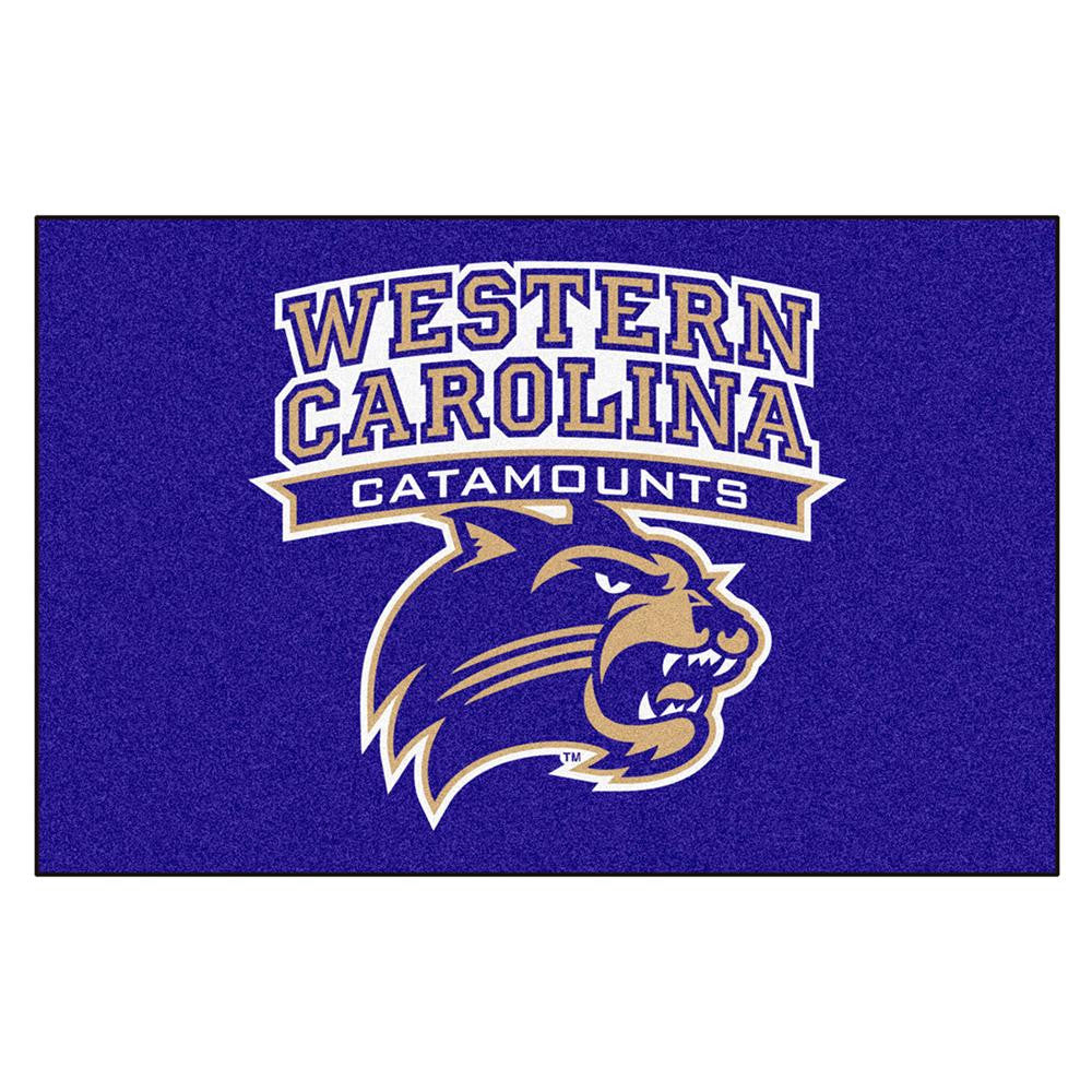 Western Carolina Catamounts Ncaa "starter" Floor Mat (20"x30")