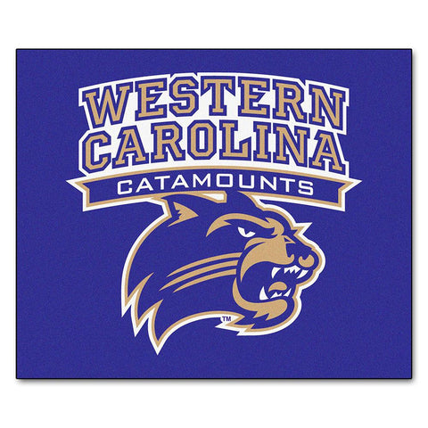 Western Carolina Catamounts Ncaa "tailgater" Floor Mat (5'x6')