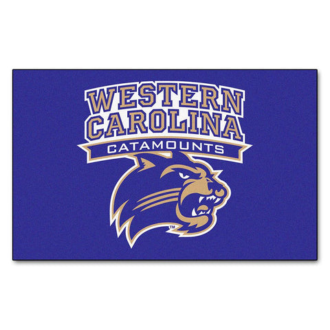 Western Carolina Catamounts Ncaa "ulti-mat" Floor Mat (5x8')