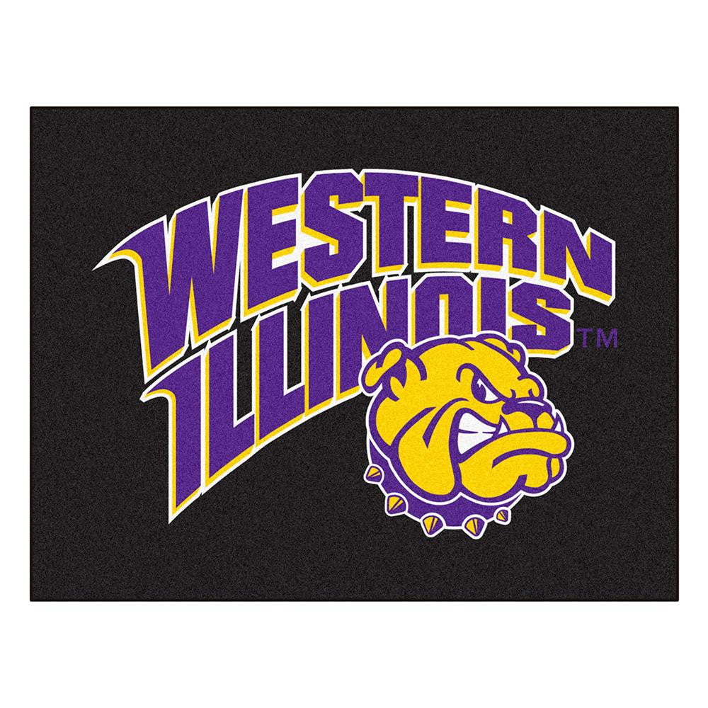 Western Illinois Leathernecks Ncaa "all-star" Floor Mat (34"x45")