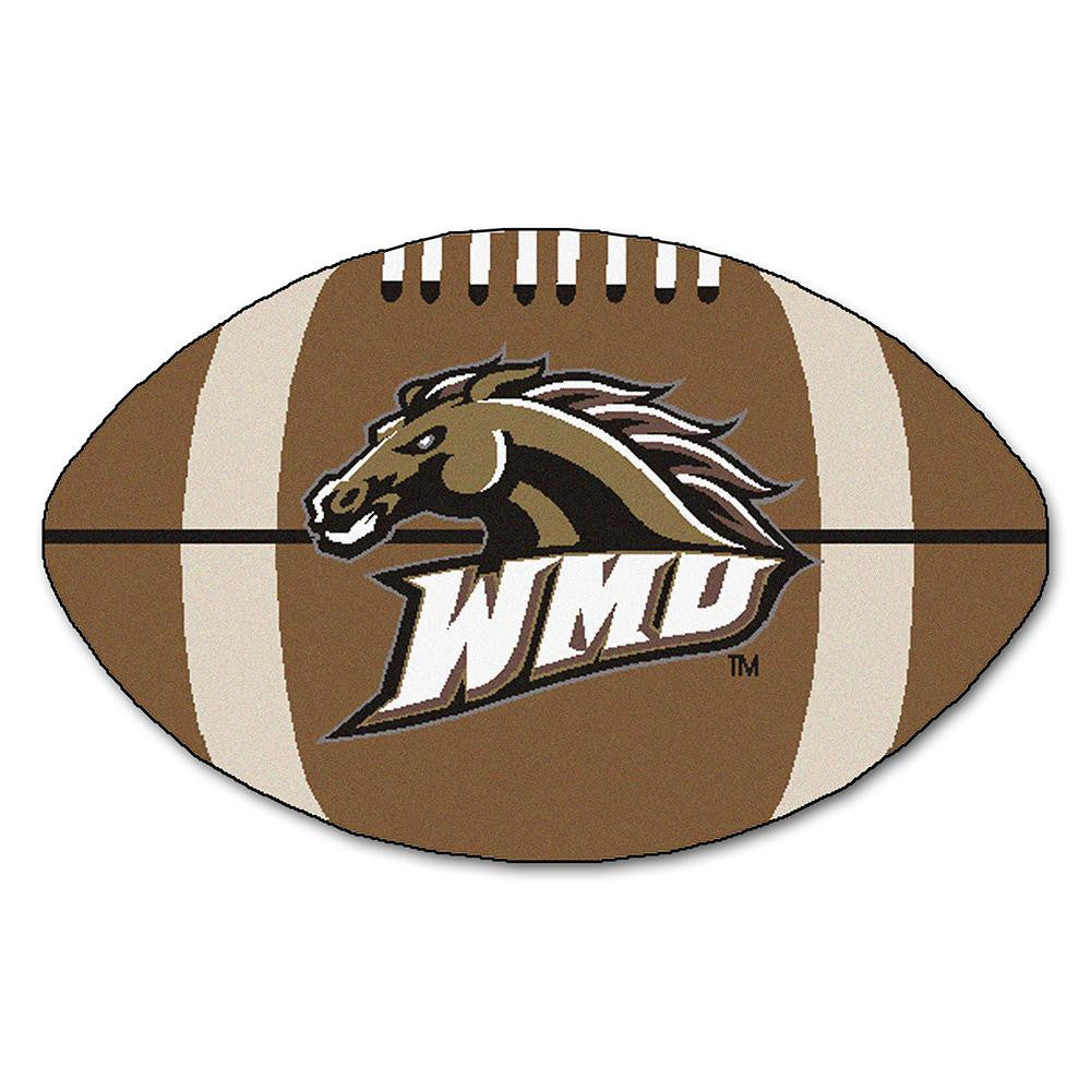 Western Michigan Broncos Ncaa "football" Floor Mat (22"x35")