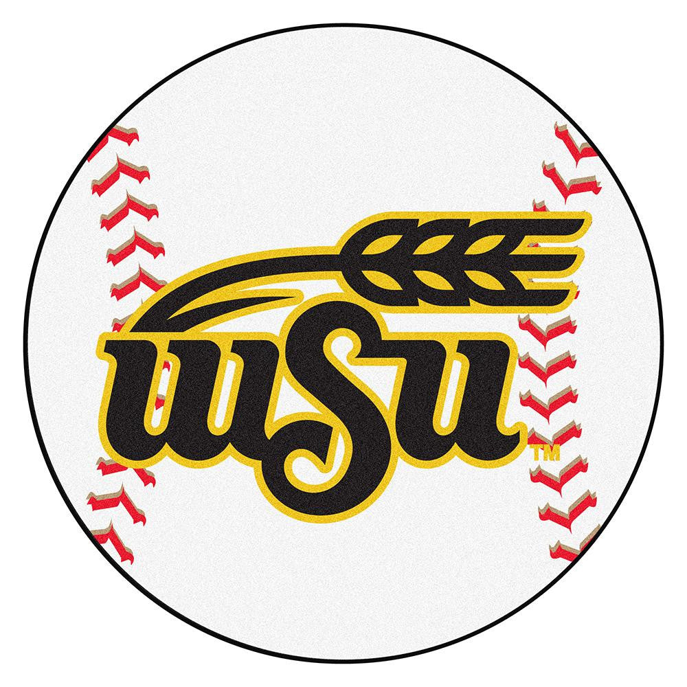 Wichita State Shockers Ncaa "baseball" Round Floor Mat (29")