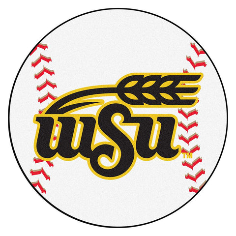 Wichita State Shockers Ncaa "baseball" Round Floor Mat (29")