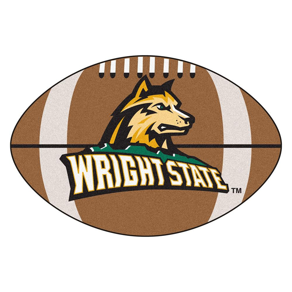 Wright State Raiders Ncaa Football Floor Mat (22"x35")