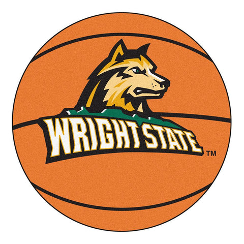 Wright State Raiders Ncaa "basketball" Round Floor Mat (29")