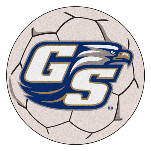 Georgia Southern Eagles Ncaa "soccer Ball" Round Floor Mat (29")