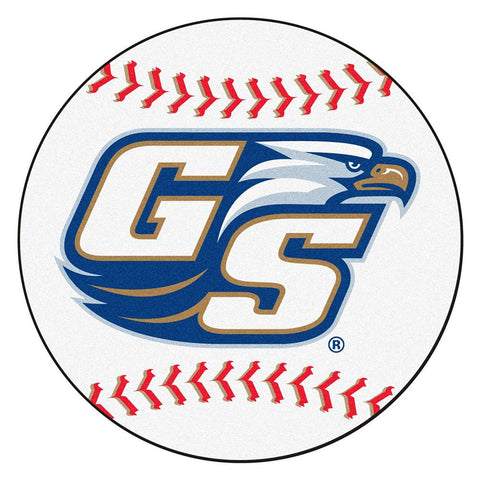 Georgia Southern Eagles Ncaa "baseball" Round Floor Mat (29")