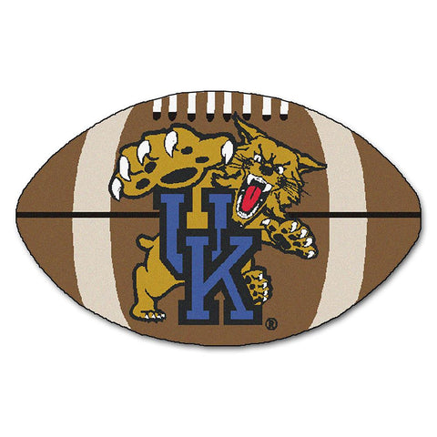 Kentucky Wildcats Ncaa "football" Floor Mat (22"x35") Wildcat Logo