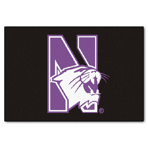 Northwestern Wildcats Ncaa "starter" Floor Mat (20"x30")