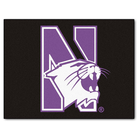 Northwestern Wildcats Ncaa "all-star" Floor Mat (34"x45")