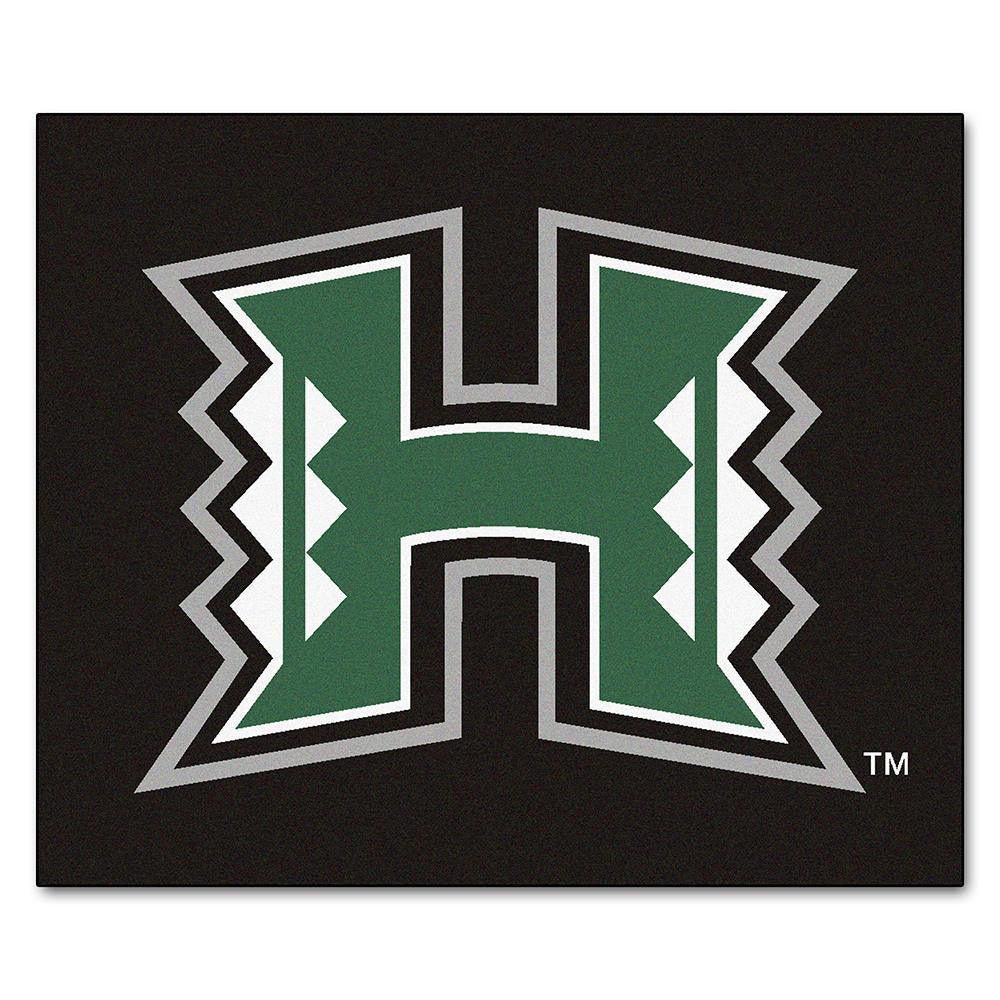 Hawaii Rainbow Warriors Ncaa "tailgater" Floor Mat (5'x6')