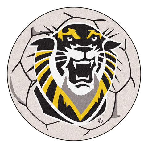Fort Hays State Tigers Ncaa "soccer Ball" Round Floor Mat (29")