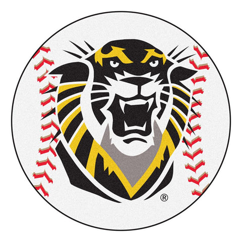 Fort Hays State Tigers Ncaa "baseball" Round Floor Mat (29")